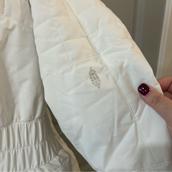NWT Rare Free People All Prepped Parka Ski Jacket White - Picture 4 of 9